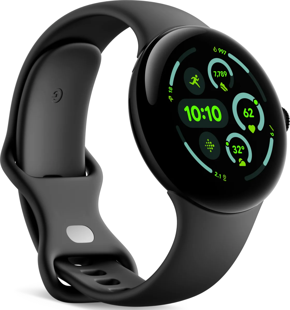 Google Pixel Watch 3 45mm 4G Svart