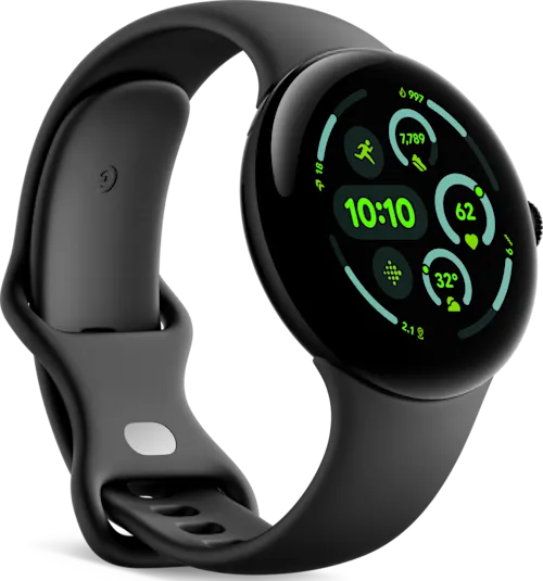 Google Pixel Watch 3 45mm 4G Svart