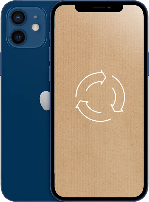 Refurbished B Apple iPhone 12 64GB Blå