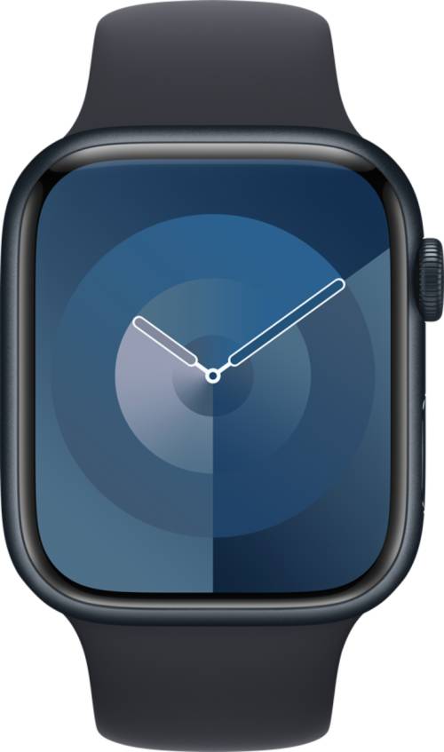 Apple Watch S9 45mm Sport Band M/L Midnatt