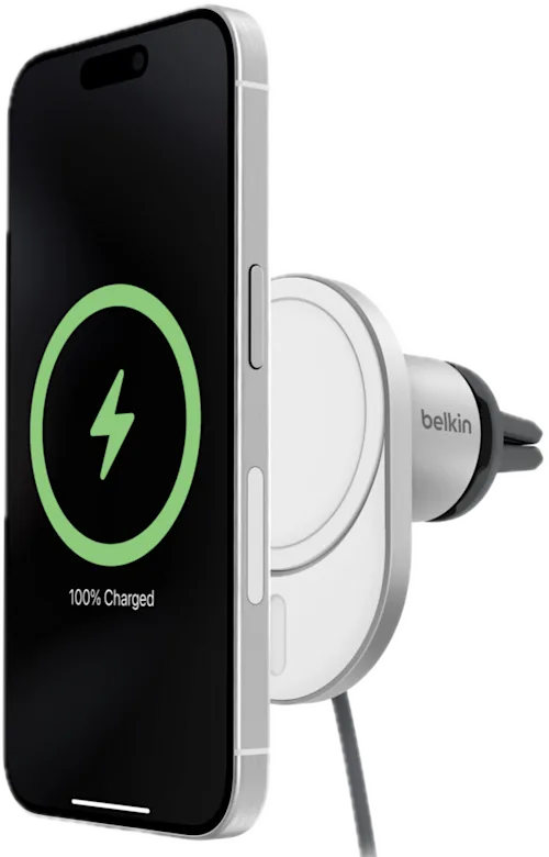 Belkin Trådlös Billaddare MagSafe Vit