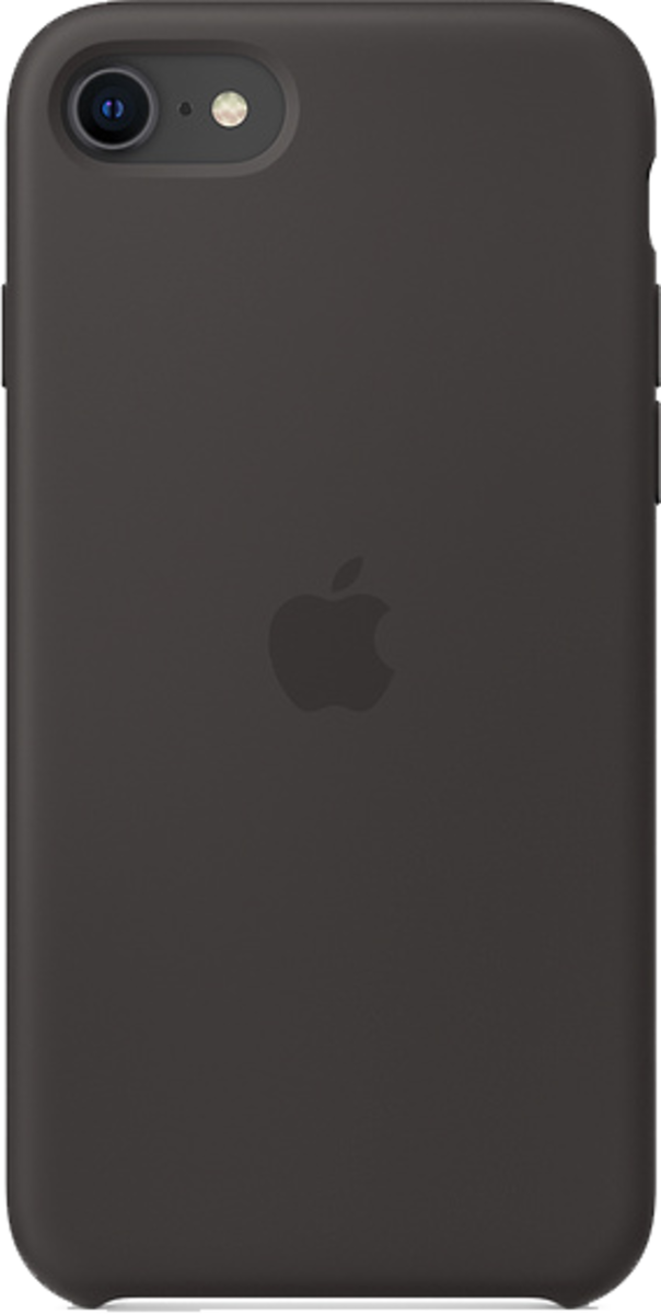 Apple iPhone SE Silicone Case Svart