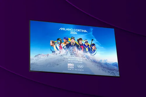 Streama allt från vinter-OS 2026 på HBO Max med Telia och något av våra sportpaket med sporträttigheterna till hela vinter-OS 2026 inkl. hockey-OS 2026.