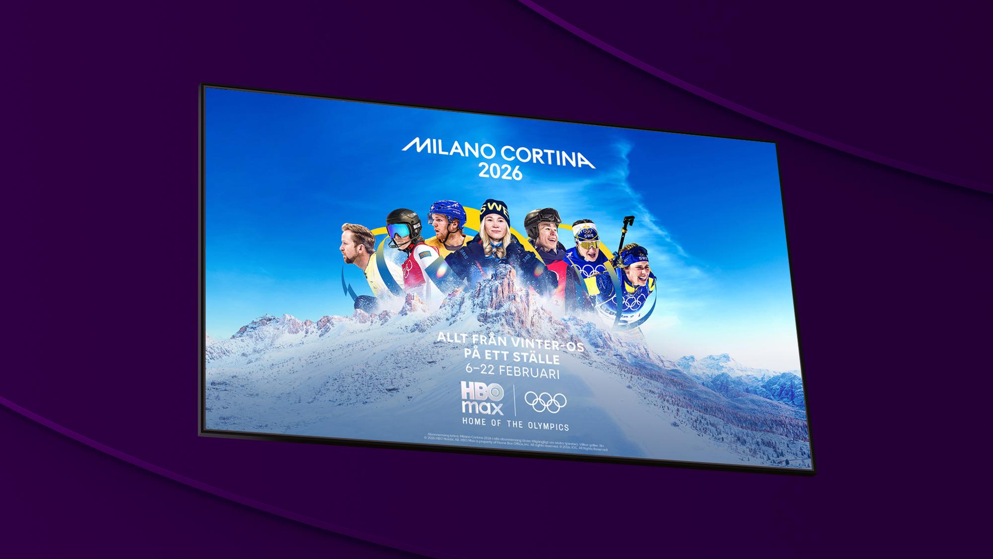 Streama allt från vinter-OS 2026 på HBO Max med Telia och något av våra sportpaket med sporträttigheterna till hela vinter-OS 2026 inkl. hockey-OS 2026.