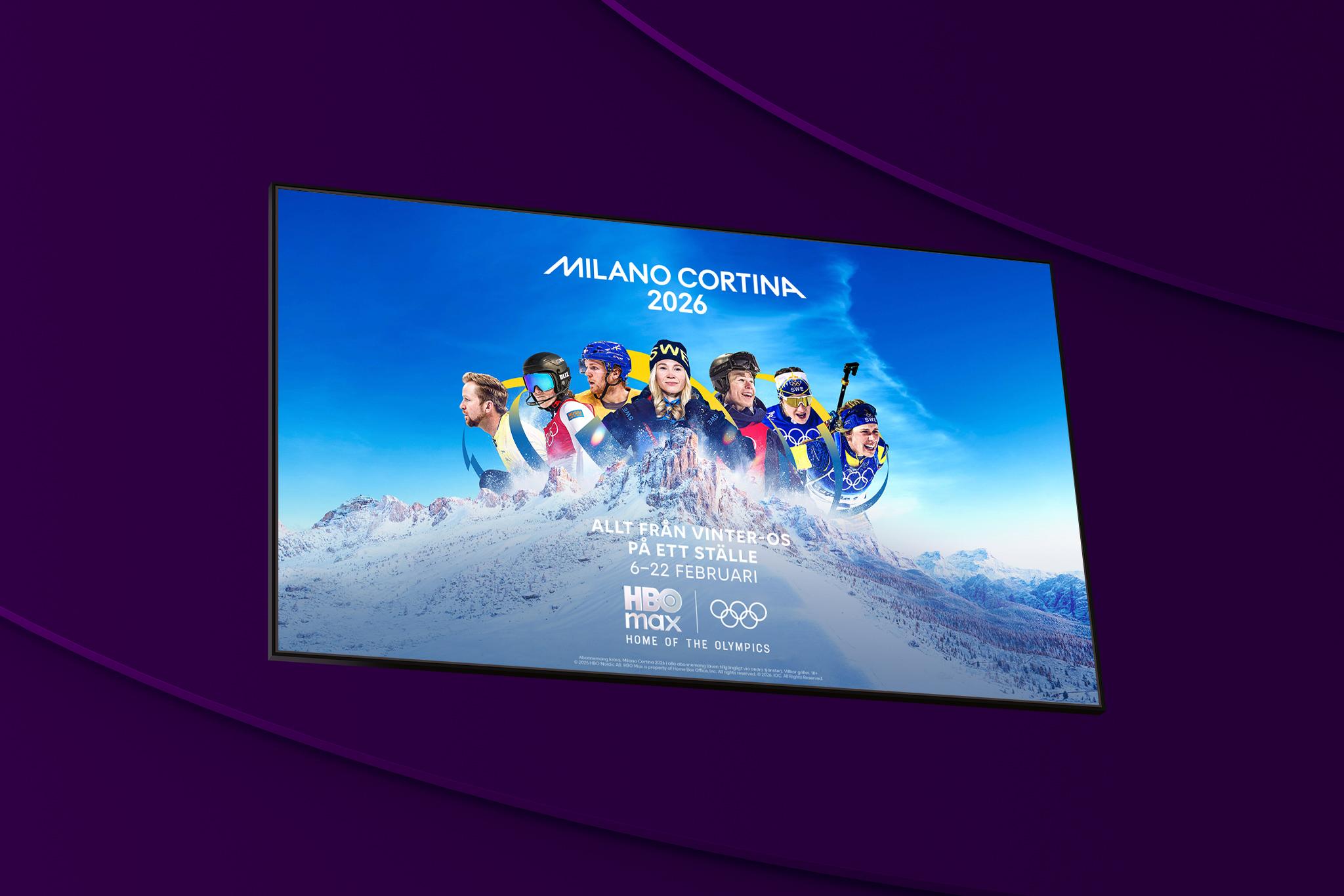 Streama allt från vinter-OS 2026 på HBO Max med Telia och något av våra sportpaket med sporträttigheterna till hela vinter-OS 2026 inkl. hockey-OS 2026.