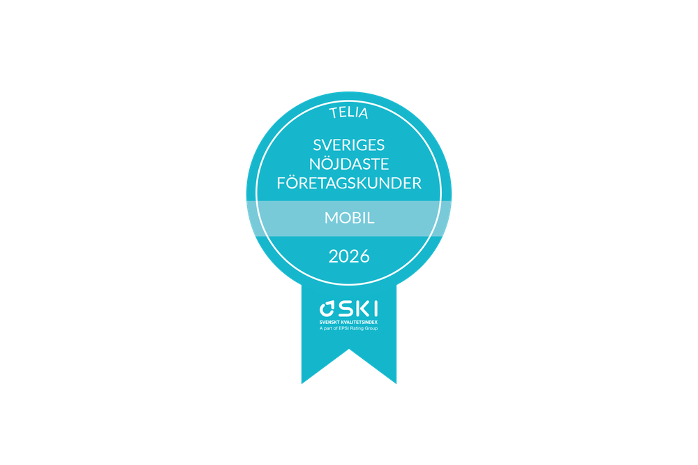 Award for most satisfied business mobile customers, SKI 2026.