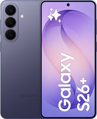 Samsung Galaxy S26 Plus för företag i färgen cobaltviolet