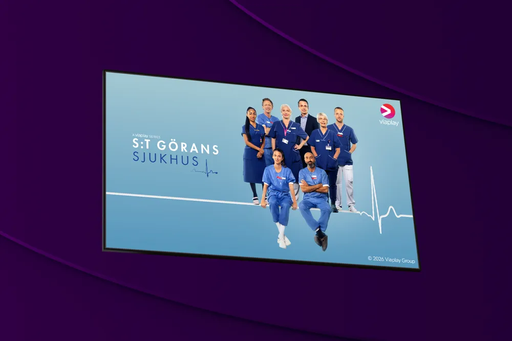Streama den nya och andra säsongen av S:t Görans sjukhus på Viaplay med Telia nu.