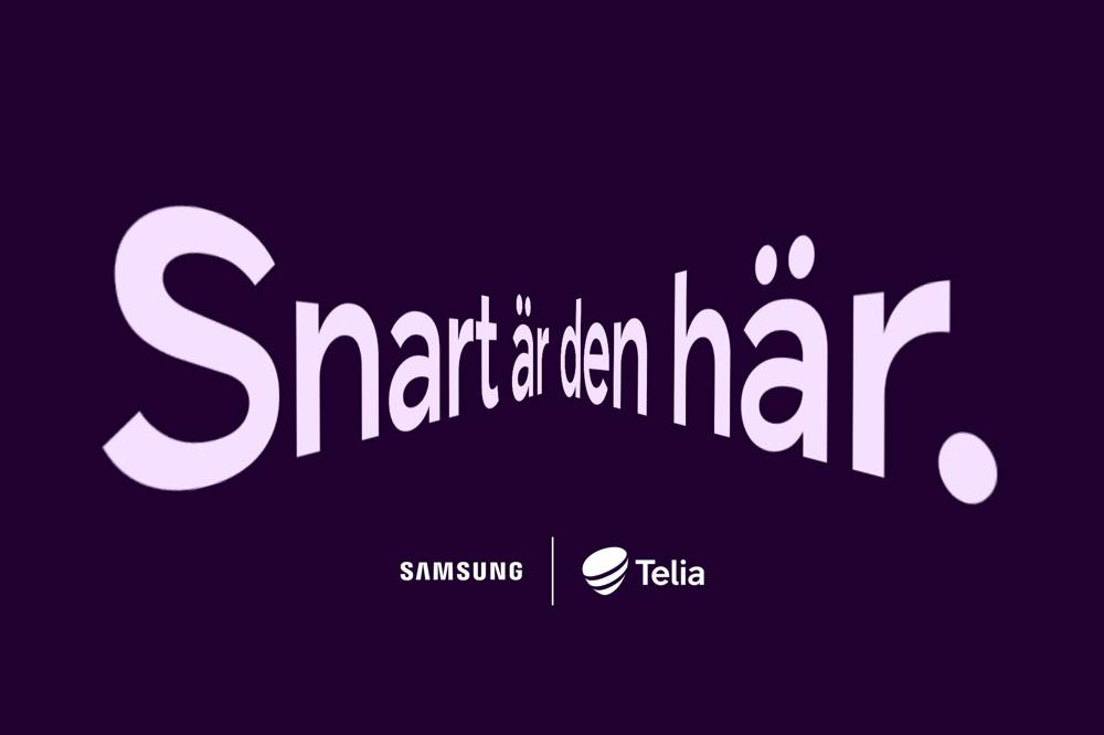 Snart är den här Samsung teaser Telia