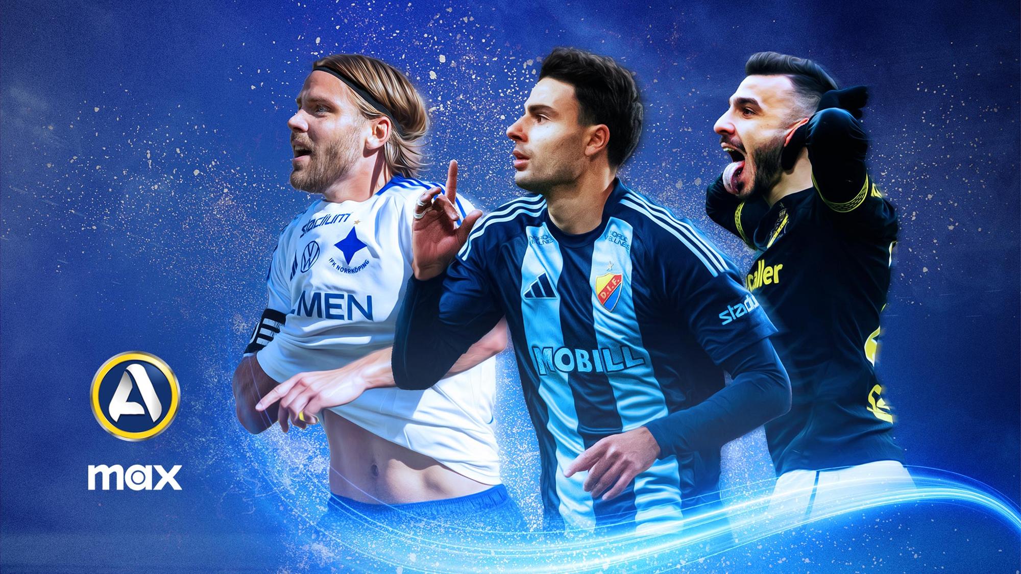 Aktuella fotbollsspelare i Allsvenskan 2025. Följ hela ligan på Max med något av våra tv- och streamingpaket.