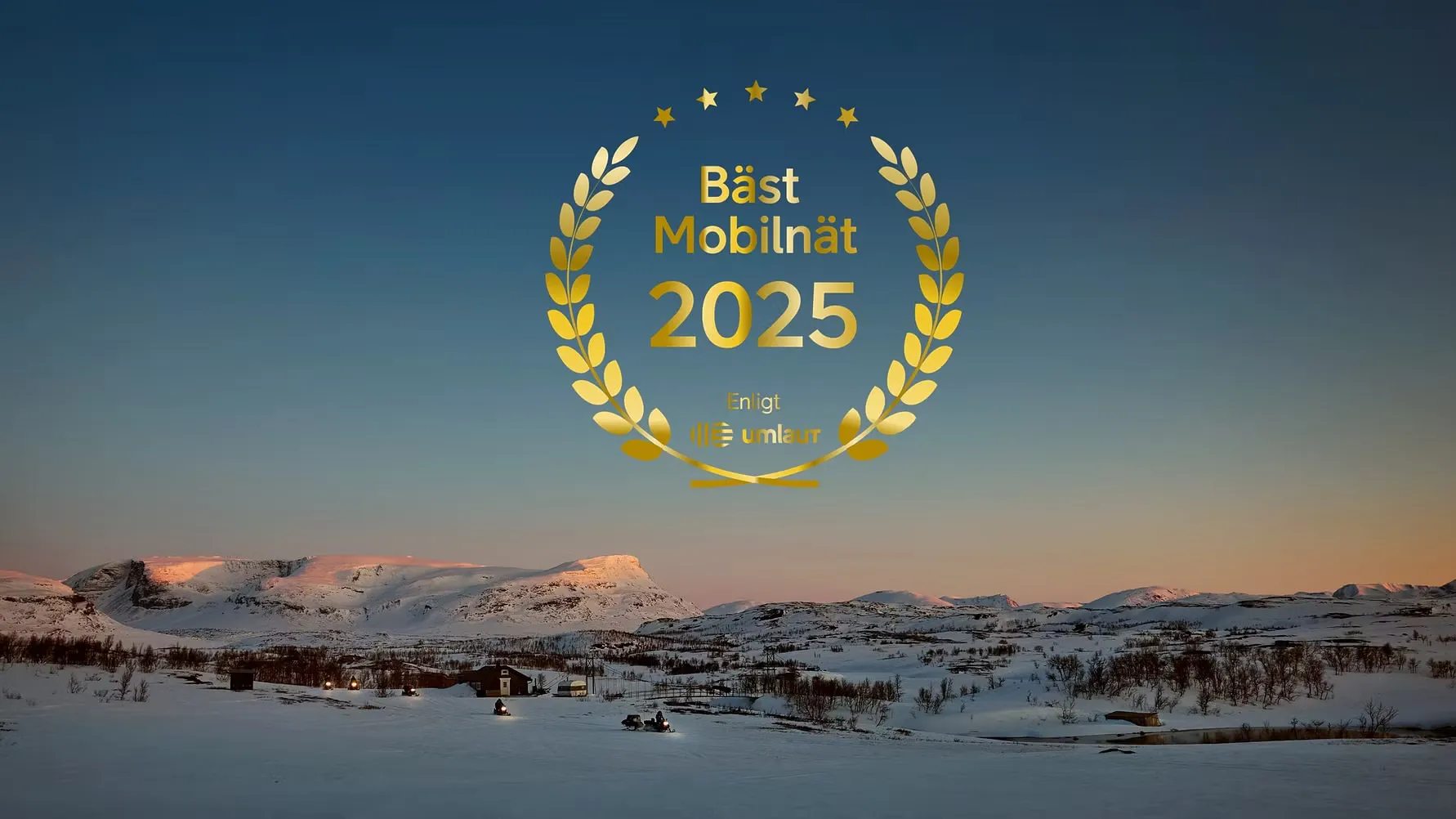 Telia har Sveriges bästa mobilnät enligt umlaut 2025.
