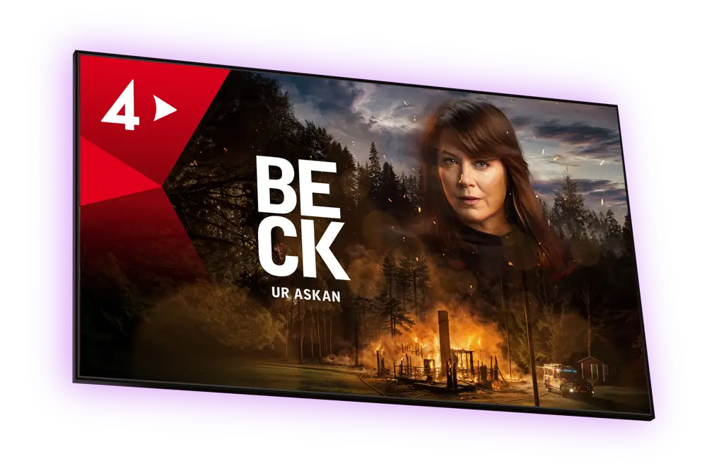 Missa inte nya Beck – Ur askan med Jennie Silfverhjelm i huvudrollen. Streama Beck-filmen på TV4 Play med Telia från och med premiärdagen 5 december 2025.