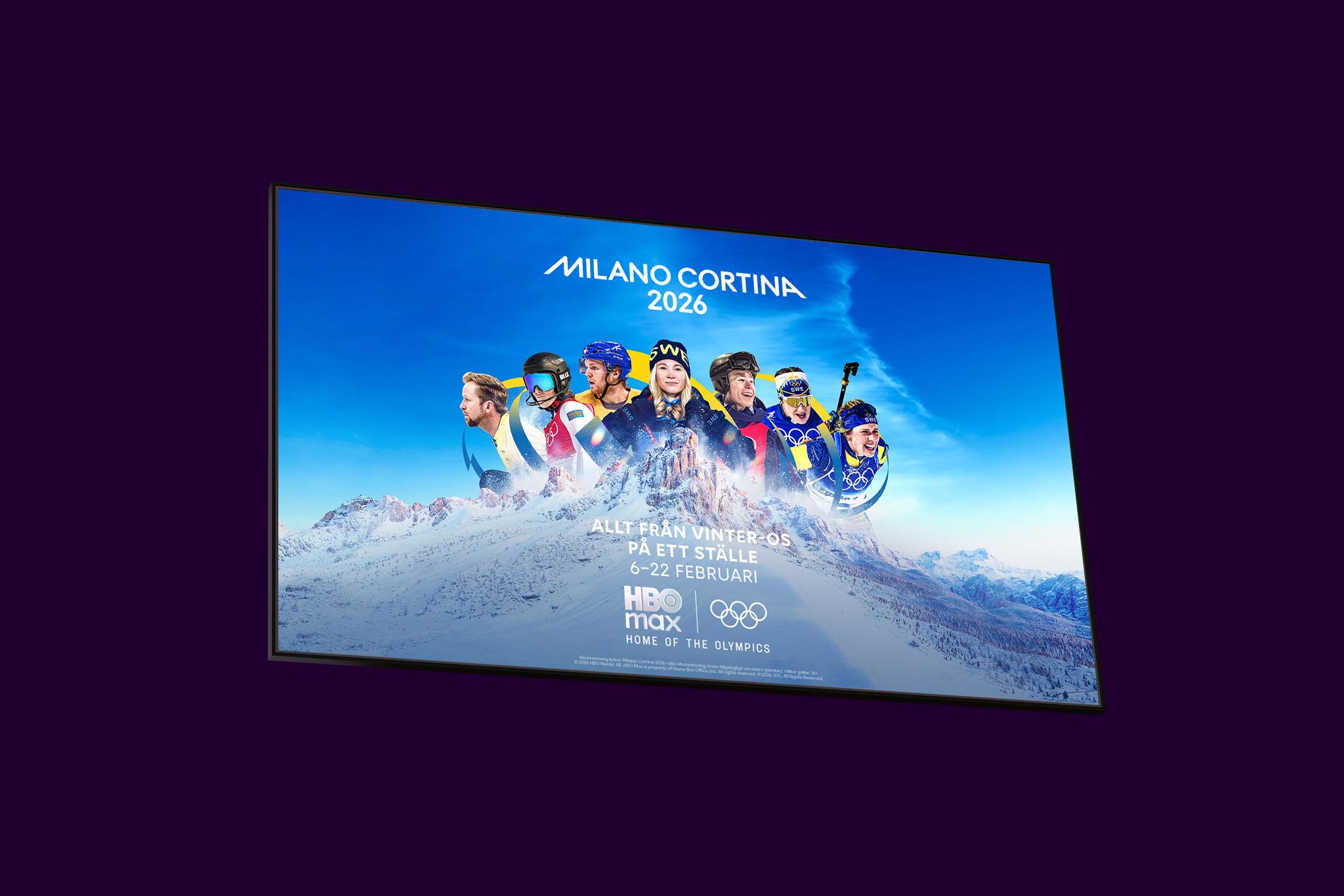 Streama allt från vinter-OS 2026 på HBO Max med Telia och något av våra sportpaket med sporträttigheterna till hela vinter-OS 2026.