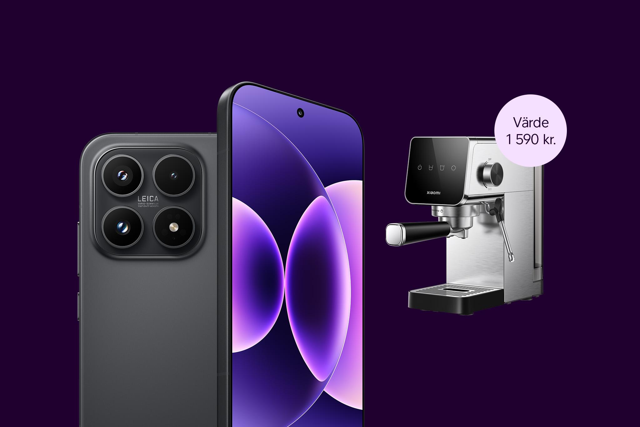 Mars 2026 - Xiaomi 17 + espressobryggare