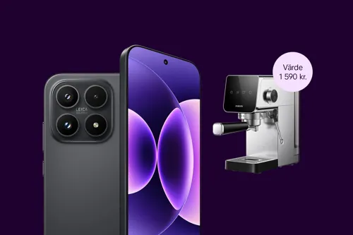 Mars 2026 - Xiaomi 17 + espressobryggare