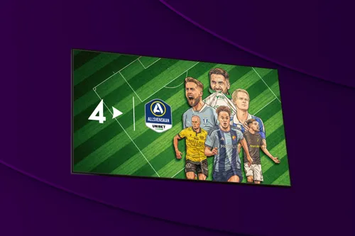 Streama Allsvenskan 2026 på TV4 Play med Telia. Missa ingenting med något av våra sportpaket med TV4 Play Sport Fotboll och sporträttigheterna till Allsvenskan 2026.