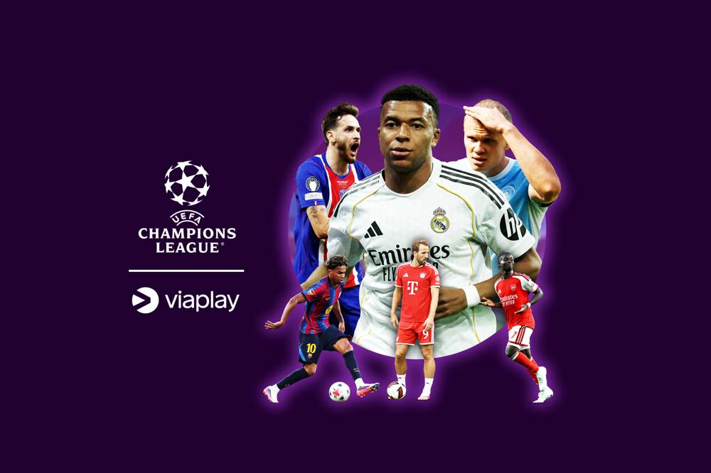 Aktuella fotbollsspelare i UEFA Champions League som du kan streama på Viaplay med vårt tv-paket Tv Mycket.