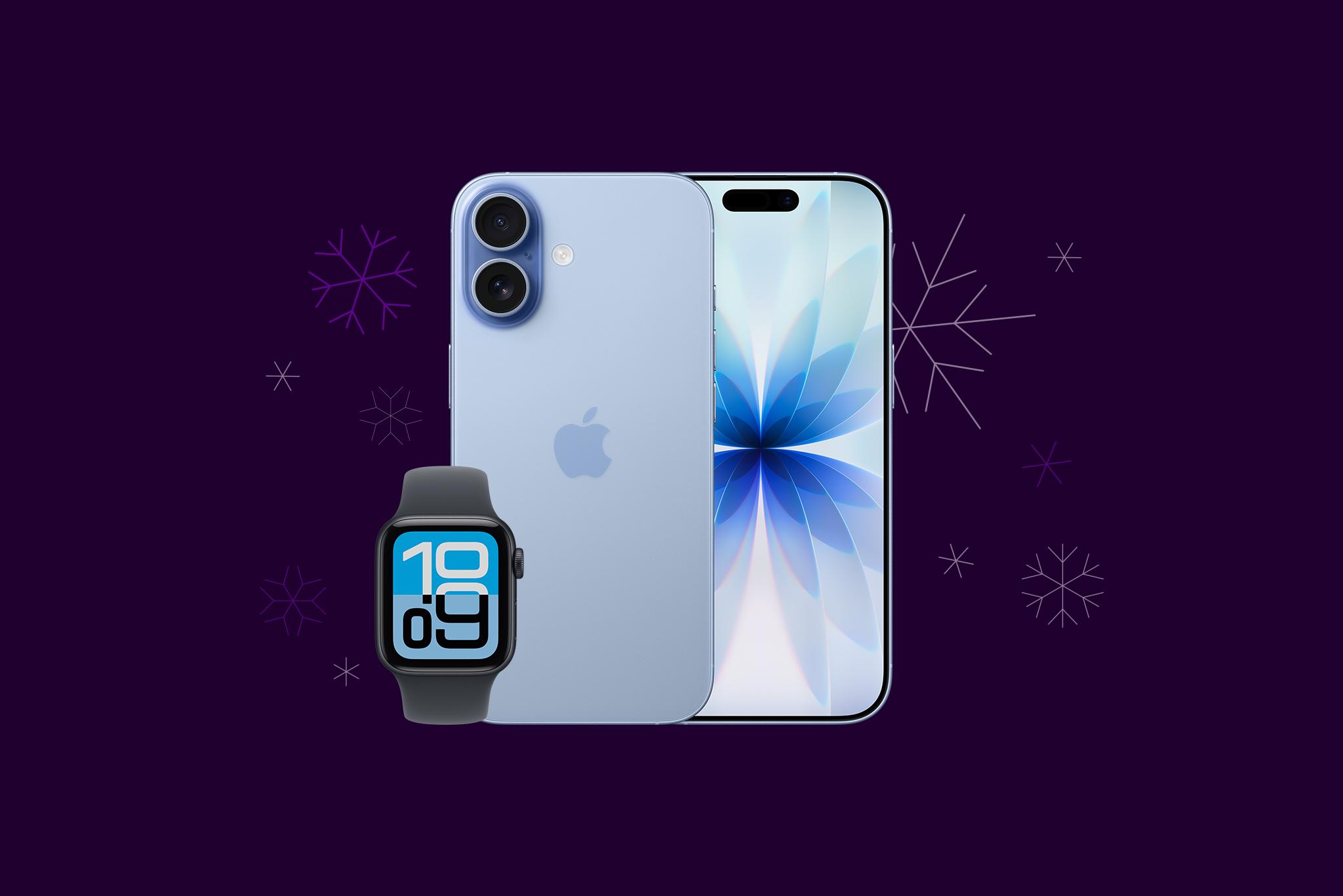 iPhone 17 + Apple watch SE