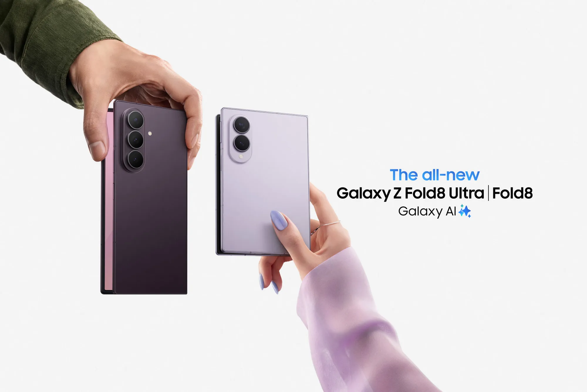 Samsung Galaxy Z Fold8 och Z Fold8 Ultra