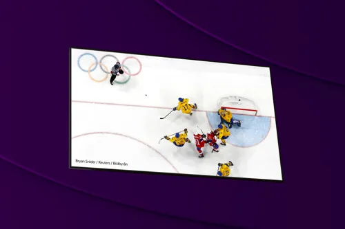 Streama allt från vinter-OS: hockey med Telia och något av våra sportpaket med sporträttigheterna till hela vinter-OS inkl. hockey-OS 2026.