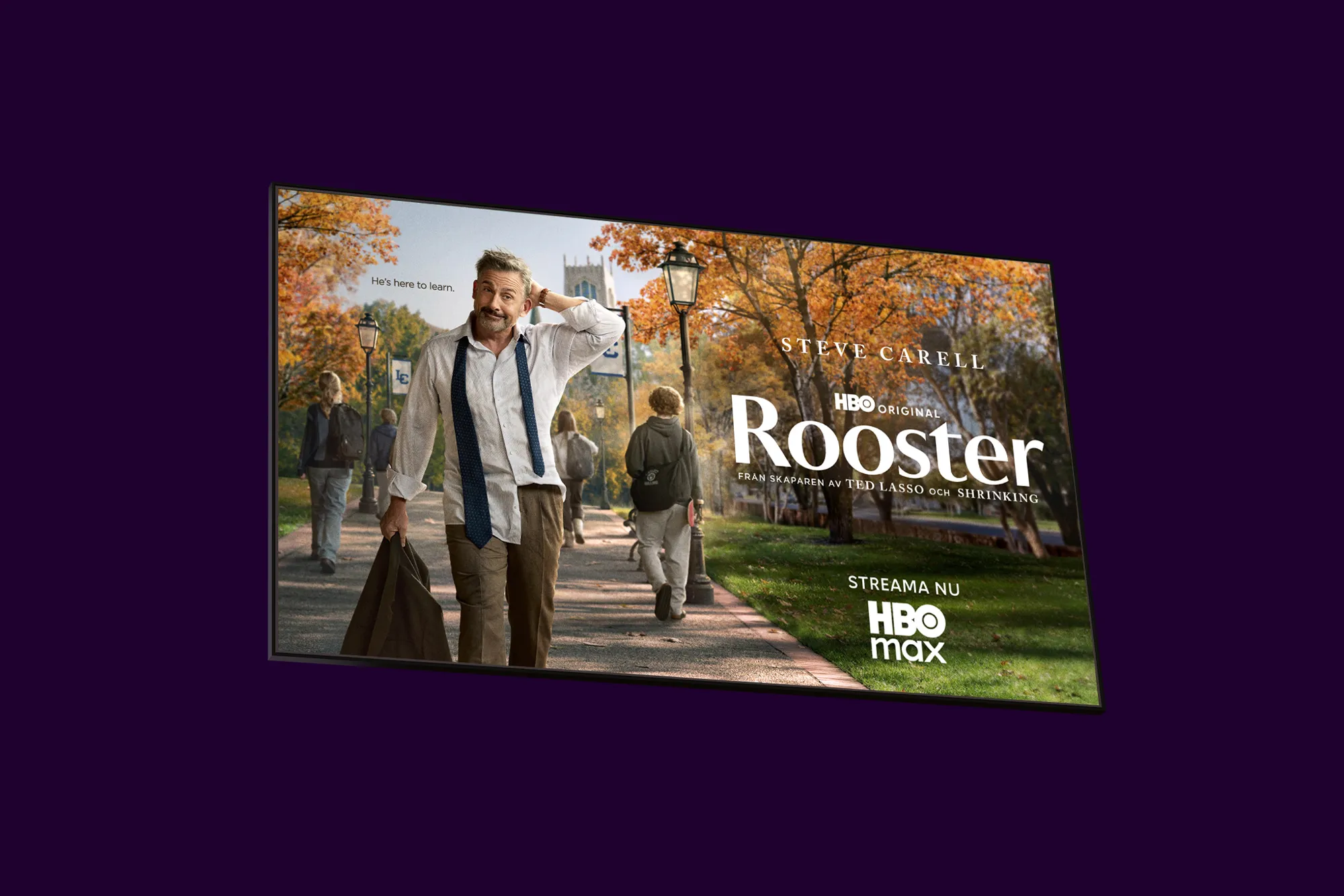 Innehåll från den amerikanska komediserien Rooster som streamas på HBO Max med Telia nu.