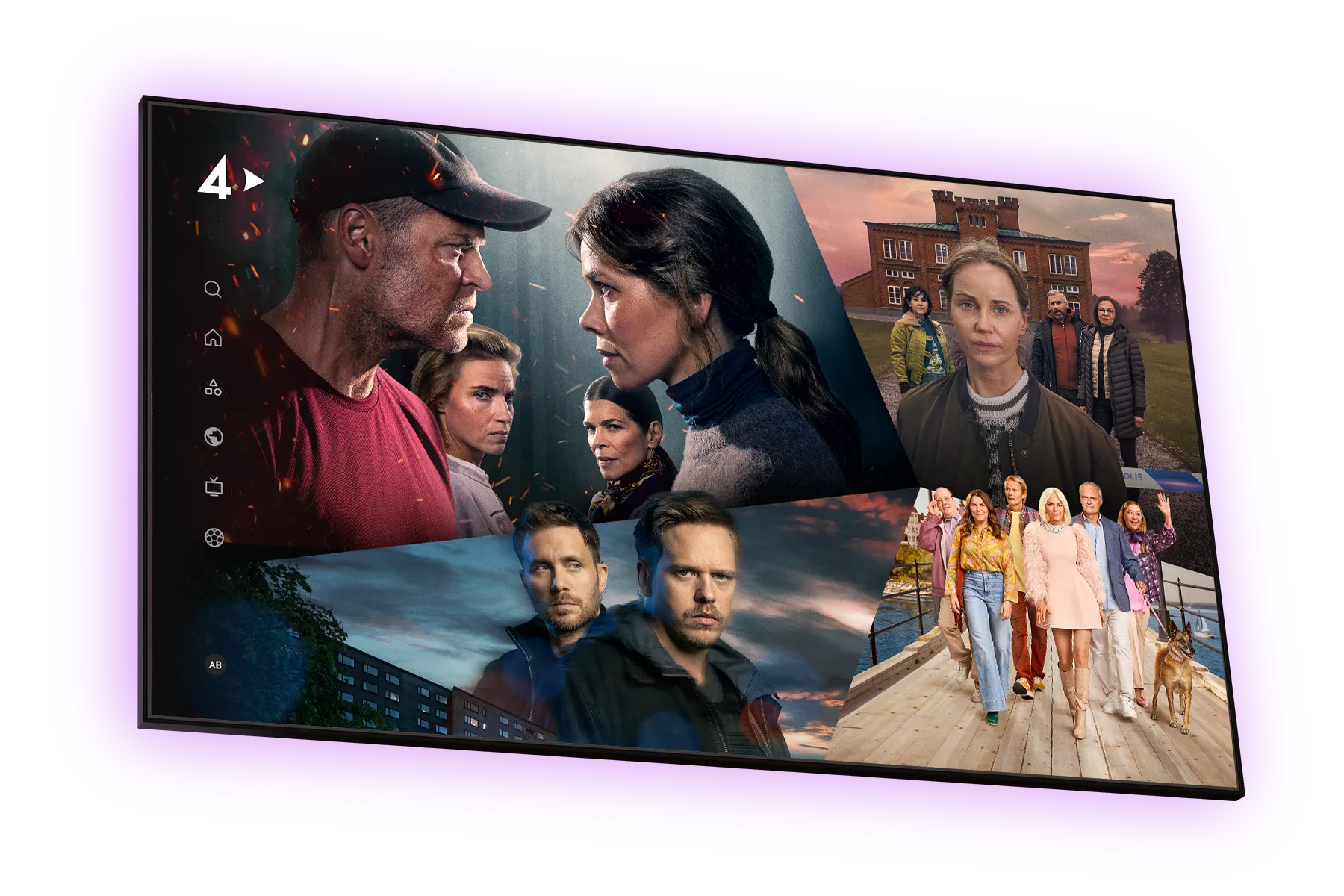 Översikt av aktuella titlar på TV4 Play just nu – missa inte de populäraste filmerna och serierna med något av våra streamingpaket med TV4 Play.