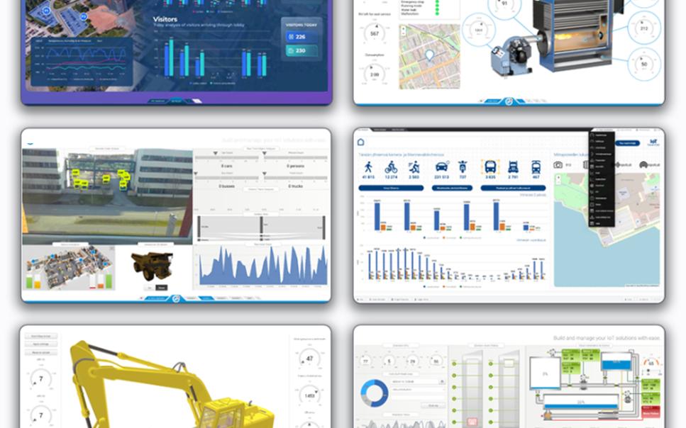 Telia IoT Platform dashboard.