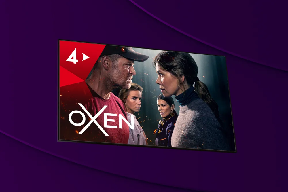 Streama den nya och andra säsongen av thrillerserien Oxen på TV4 Play med Telia nu.