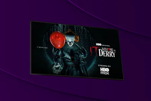 Innehåll från den nya amerikanska skräckserien som är en förhistoria till de populära IT-filmerna. Streama IT: Welcome to Derry på HBO Max med Telia från den 27 oktober 2025.