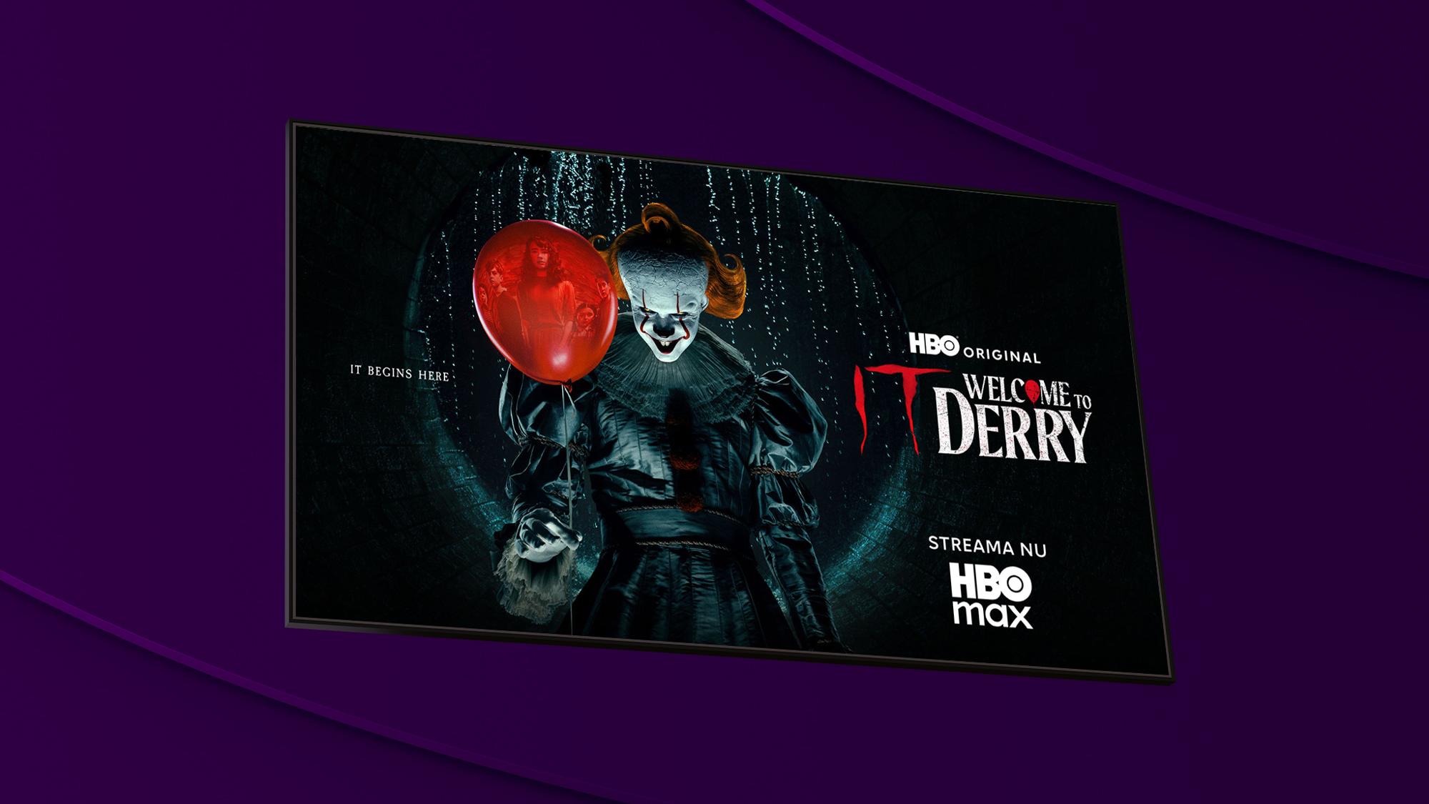 Innehåll från den nya amerikanska skräckserien som är en förhistoria till de populära IT-filmerna. Streama IT: Welcome to Derry på HBO Max med Telia från den 27 oktober 2025.