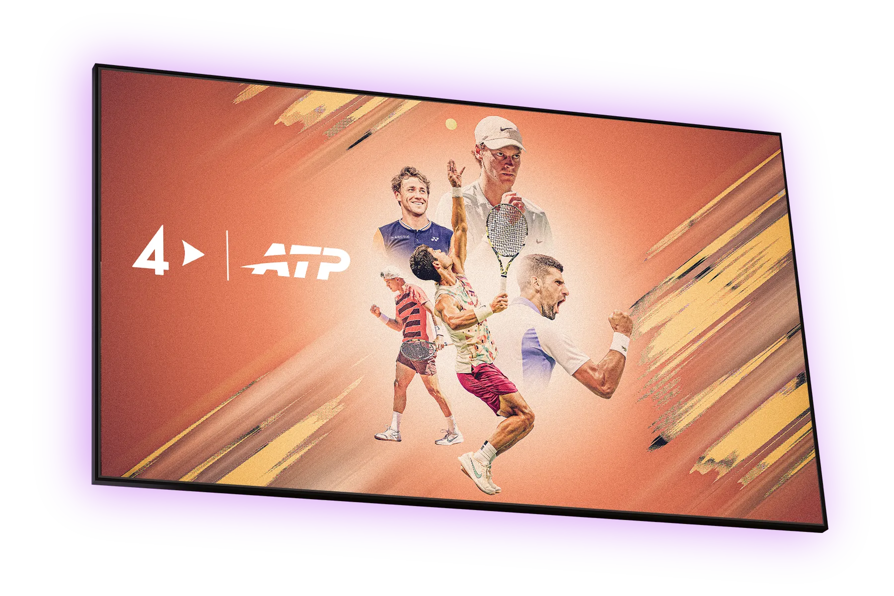 Aktuella tennisspelare i ATP-touren 2026 som streamas på TV4 Play med Telia. 