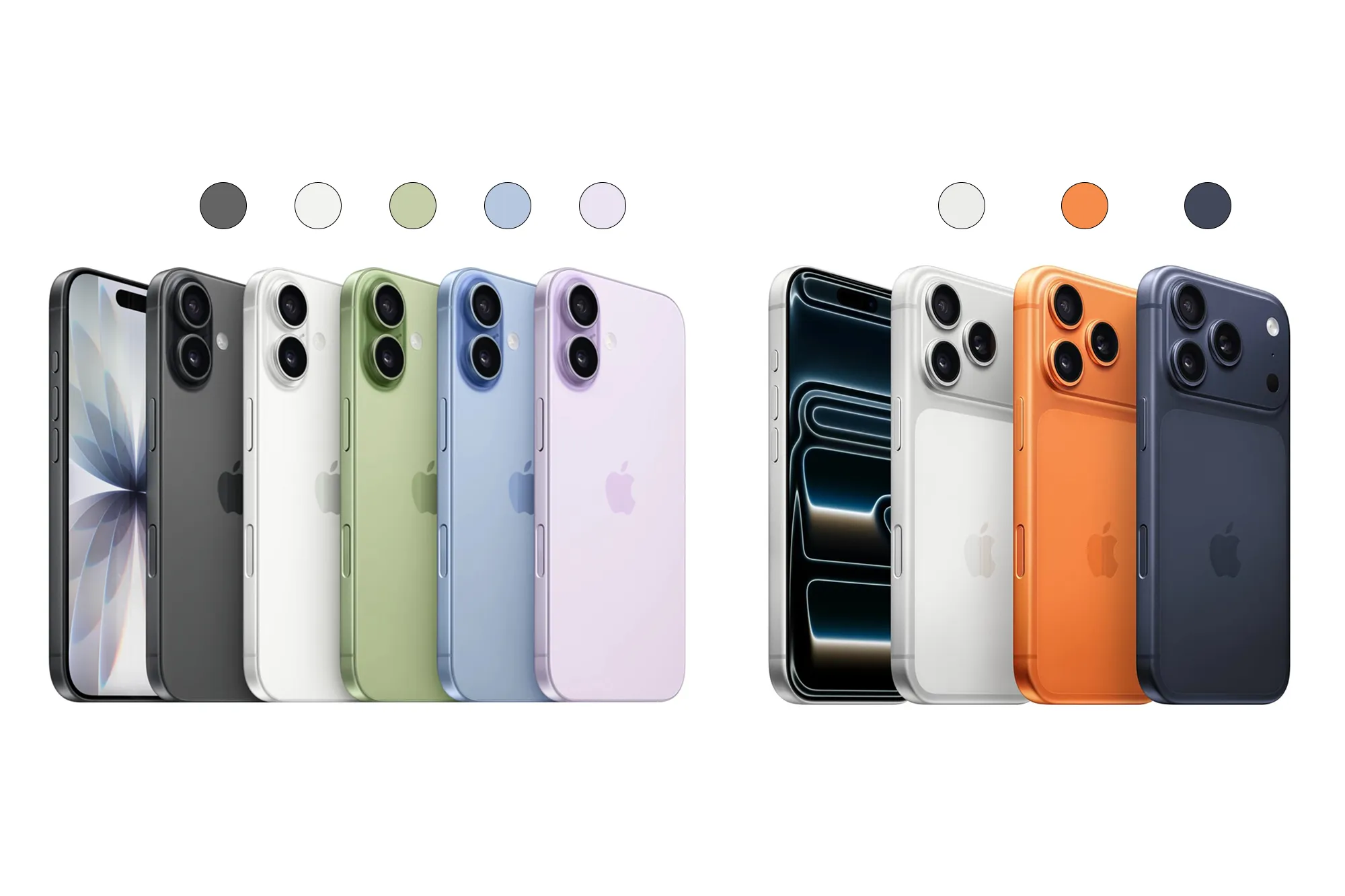 iPhone 17- och iPhone 17 Pro-modellerna och vilka färger som finns att välja mellan