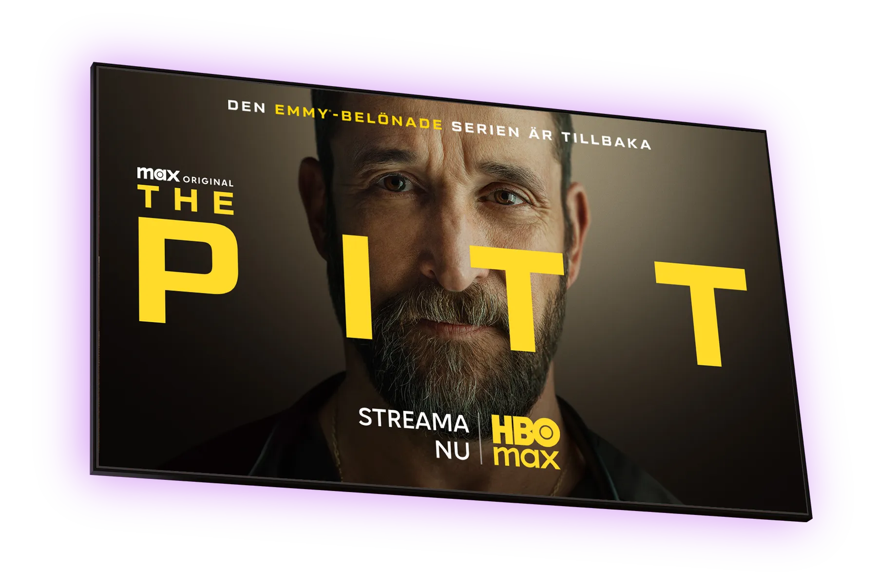 Innehåll från den amerikanska dramaserien The Pitt som hade premiär med sin andra säsong den 9 januari 2026. Streama The Pitt på HBO Max med Telia nu!