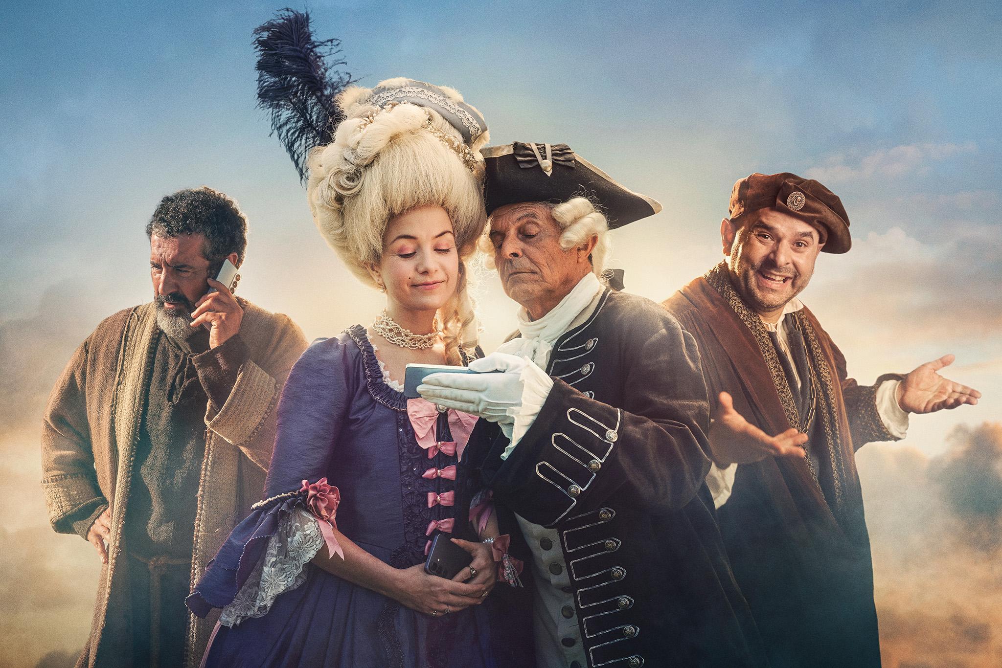 Telia Brandkampanj 2026, Noaks ark, Colombus, Marie-Antoinette
