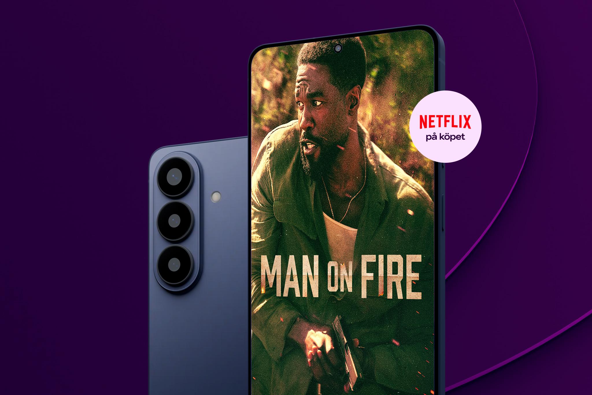 Samsung Galaxy S26 + Netflix på köpet