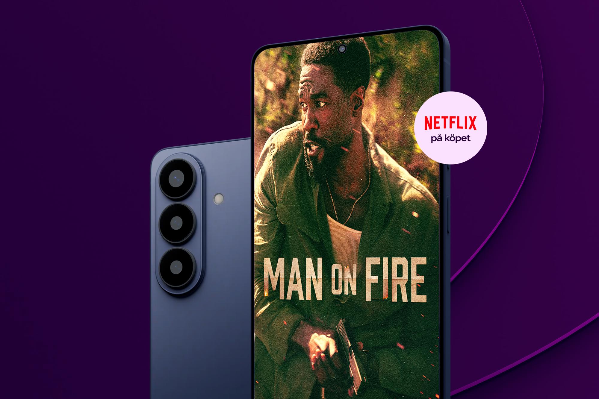 Samsung Galaxy S26 + Netflix på köpet