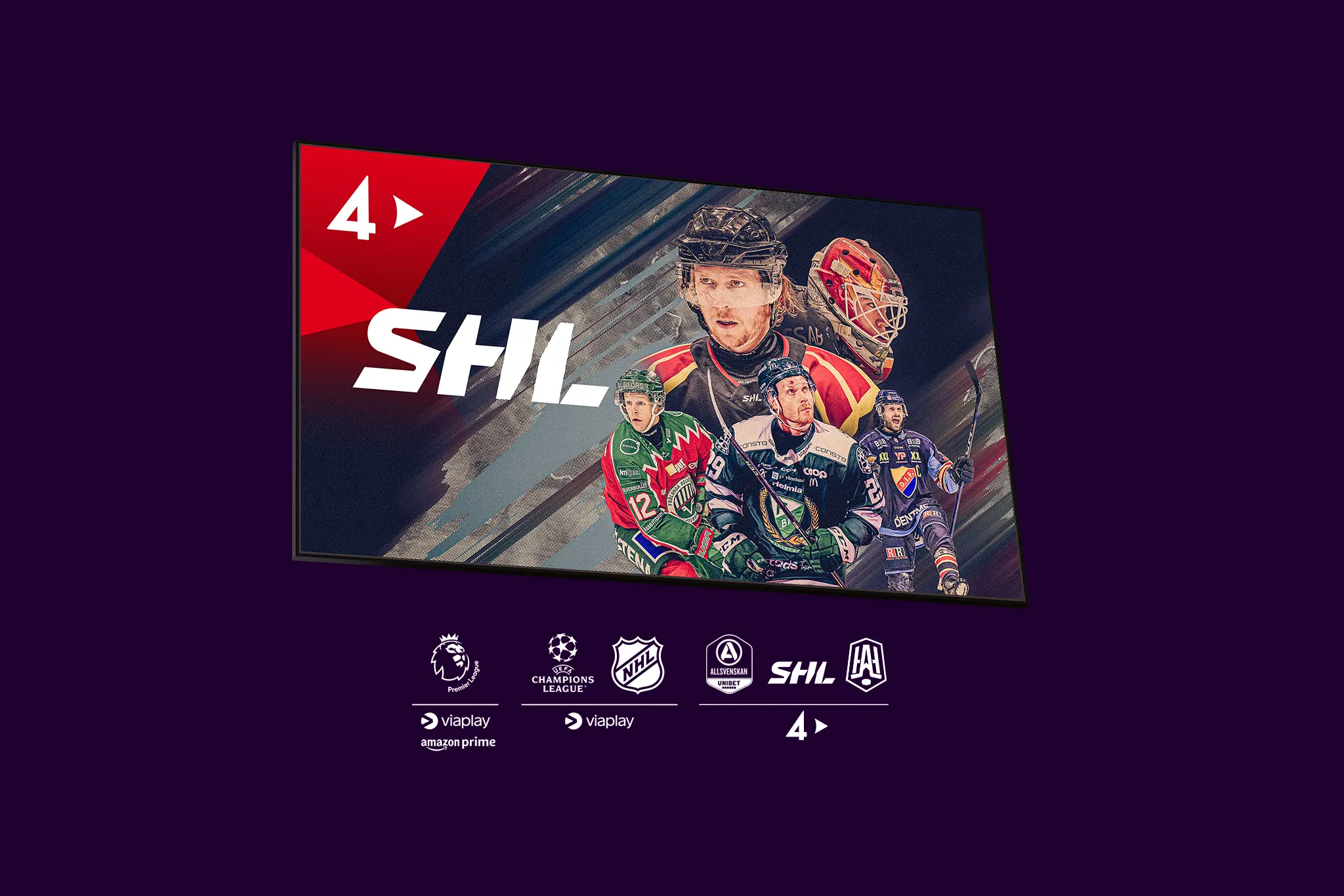 Aktuella fotbollspelare med streamingtjänsterna som ingår i vårt största sportpaket. Köp nu till bättre pris med vårt julerbjudande på Största sportpaketet.