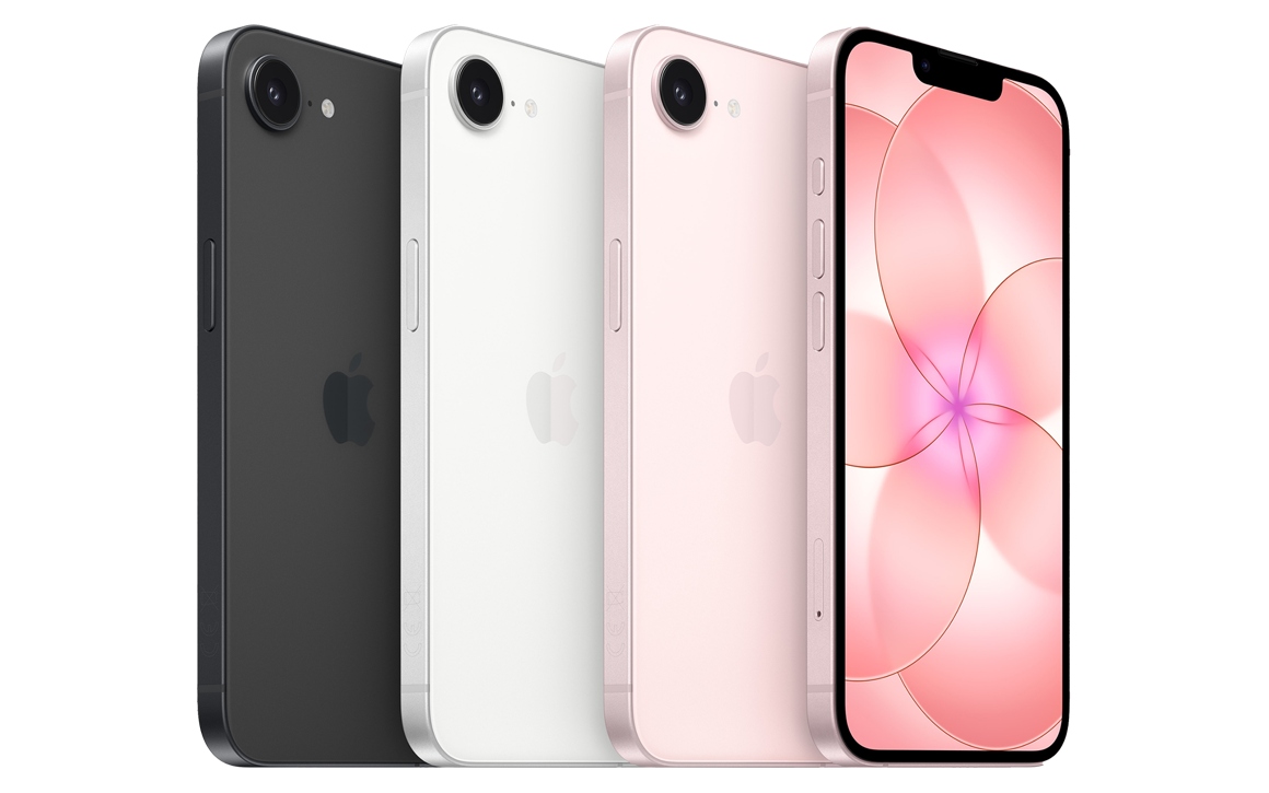 iPhone 17e, alla färger uppradade.