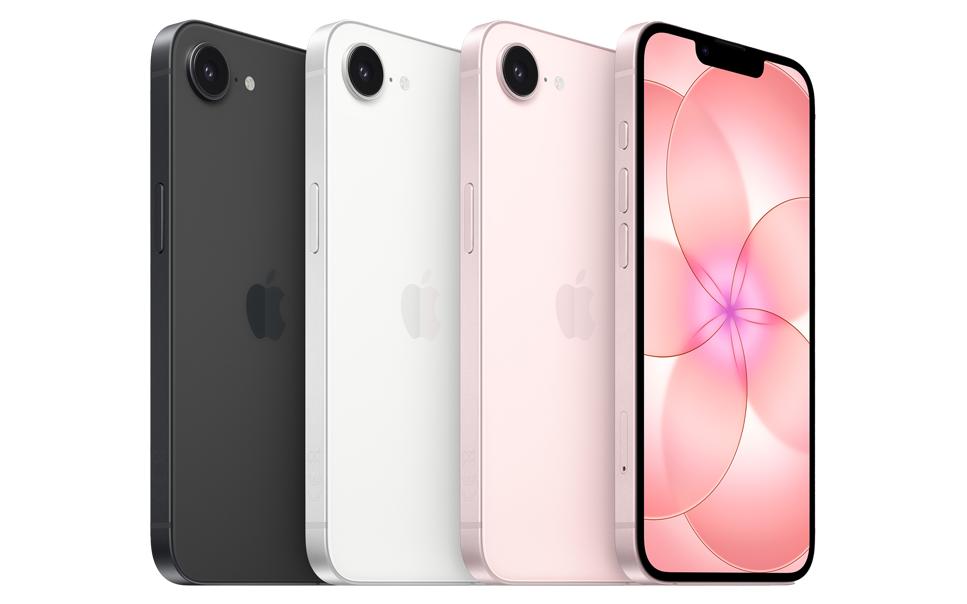 iPhone 17e, alla färger uppradade.