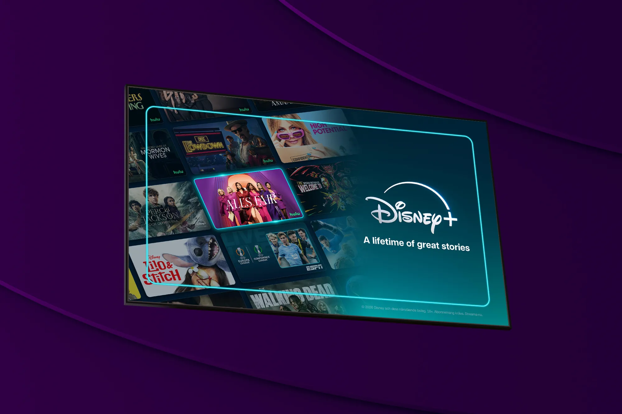Översikt av aktuella titlar på Disney+ just nu – missa inte de populäraste filmerna och serierna med något av våra streamingpaket med Disney+.