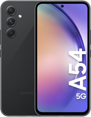 Samsung Galaxy A54 fram och baksida