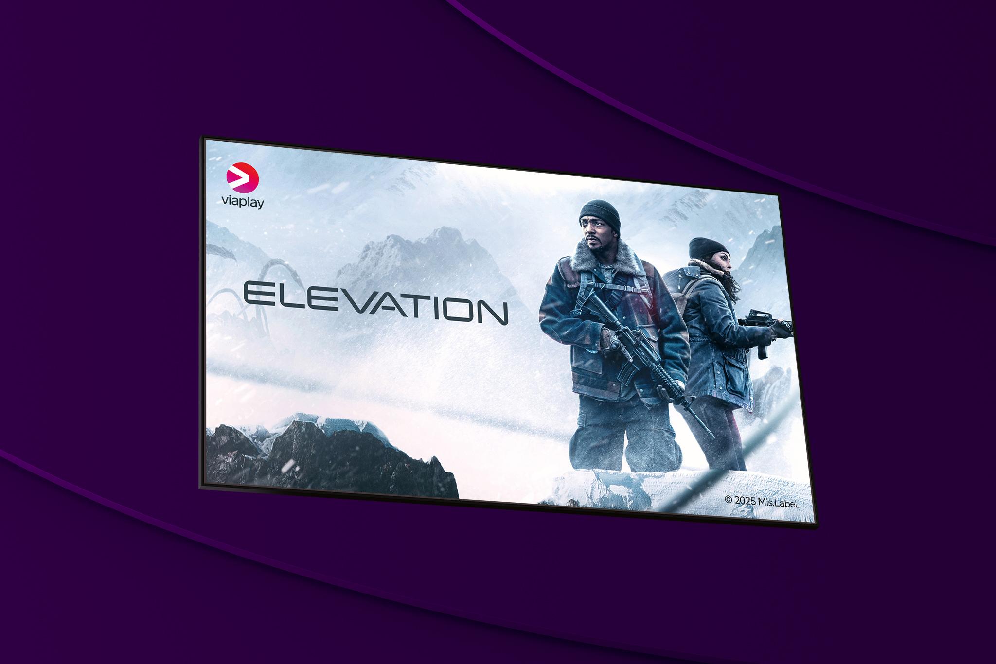 Huvudkaraktären Will (Anthony Mackie) tillsammans med sin son Hunter (Danny Boyd Jr.) i filmen Elevation som går att se streama på Viaplay från den 5 september 2025.