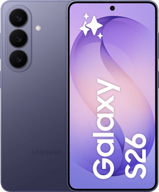 Samsung Galaxy S26 för företag i färgen cobaltviolet