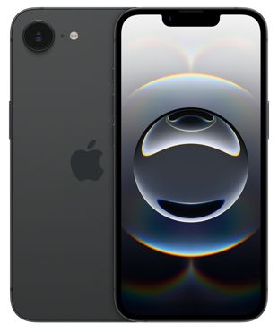 Apple iPhone 16e, svart