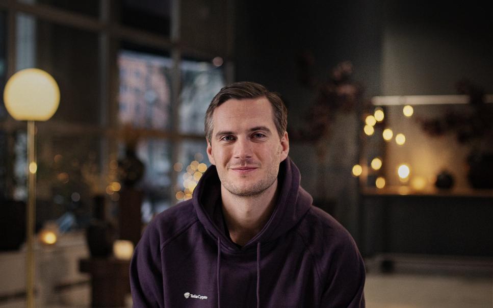 Niclas på Telia Cygate, experter inom säkerhet.