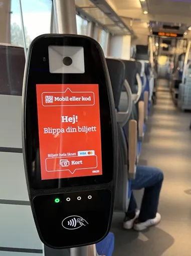 Biljettautomat Östgötagtrafik