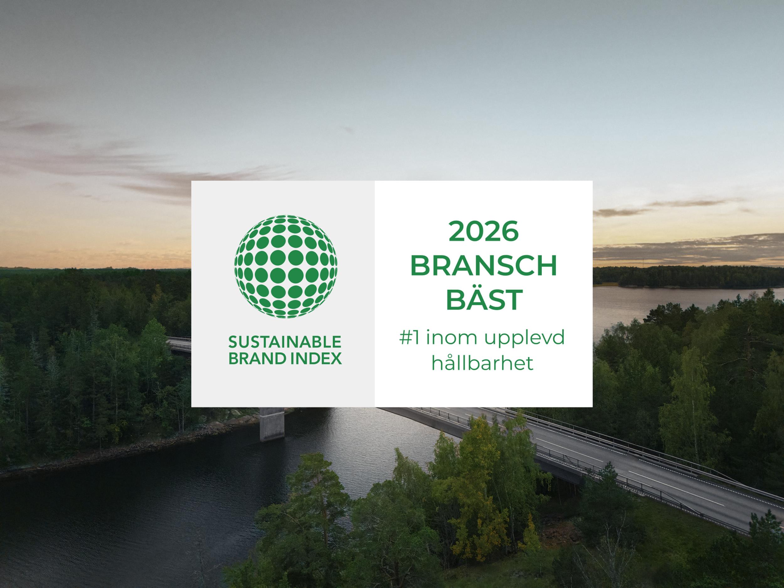 Logotypen för Sustainable Brand Index 2026.