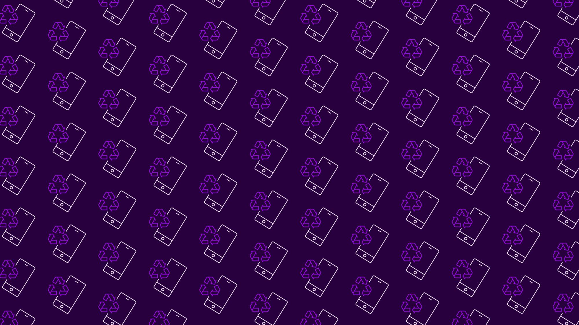 Bakgrund med telefon