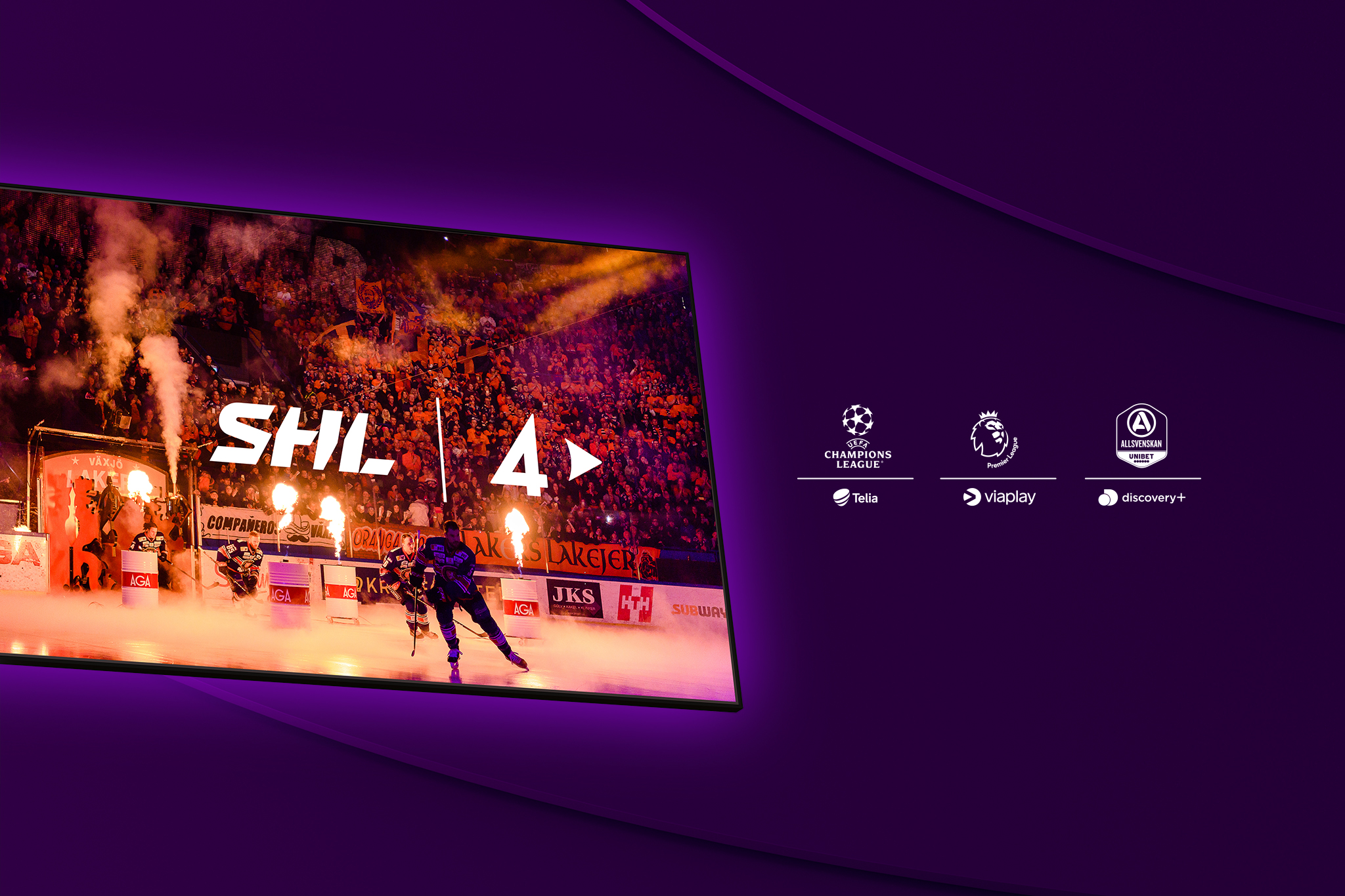 Svenska Hockeyligan, SHL, rankas som en av världens bästa ligor i ishockey. Telia Play är branschexklusiv partner till SHL. Säsongen 2023/2024 startar den 14 september. 